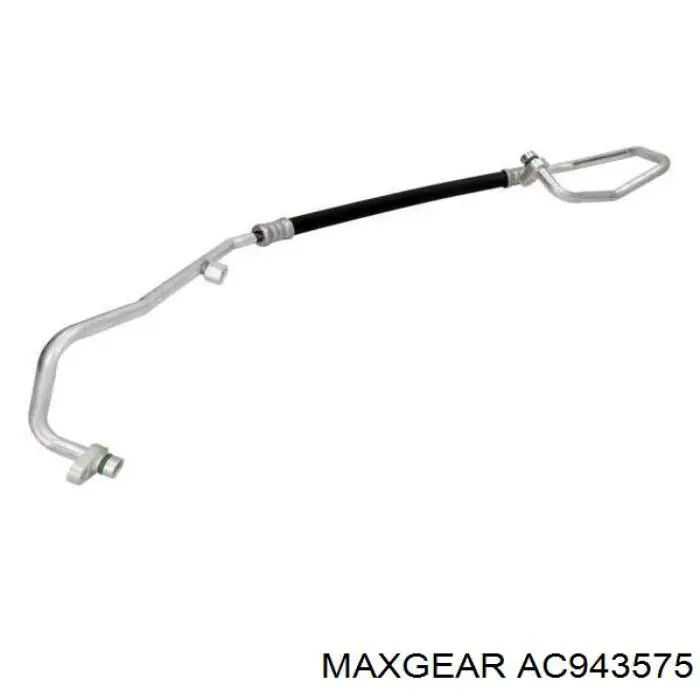 Manguera de aire acondicionado de condensador a evaporador 93197660 Renault (RVI)