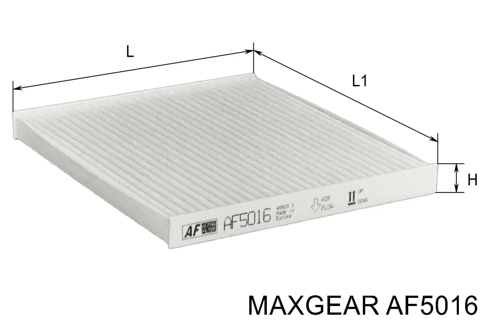 Comprar AF5016 Maxgear Filtro de aire