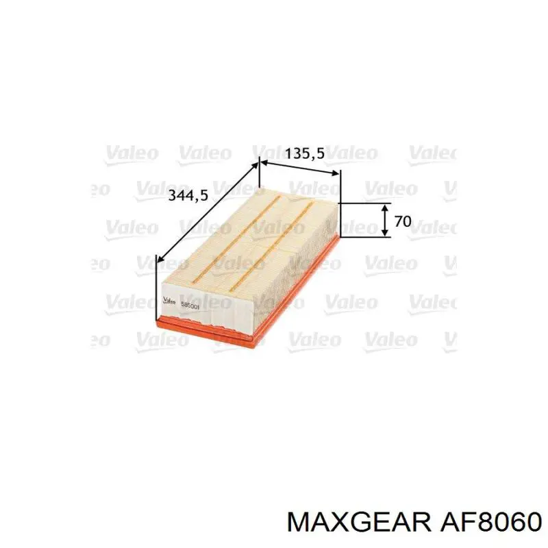 Filtro de aire Volkswagen Golf 5 1K1