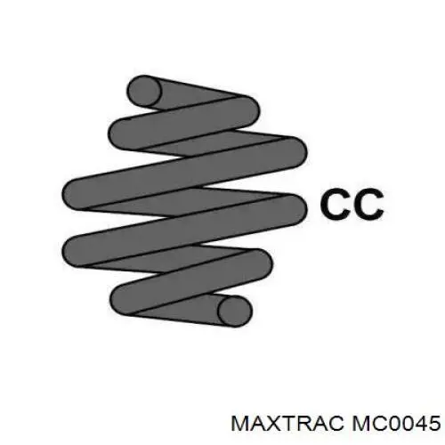 MC0045 Maxtrac Muelle delantero