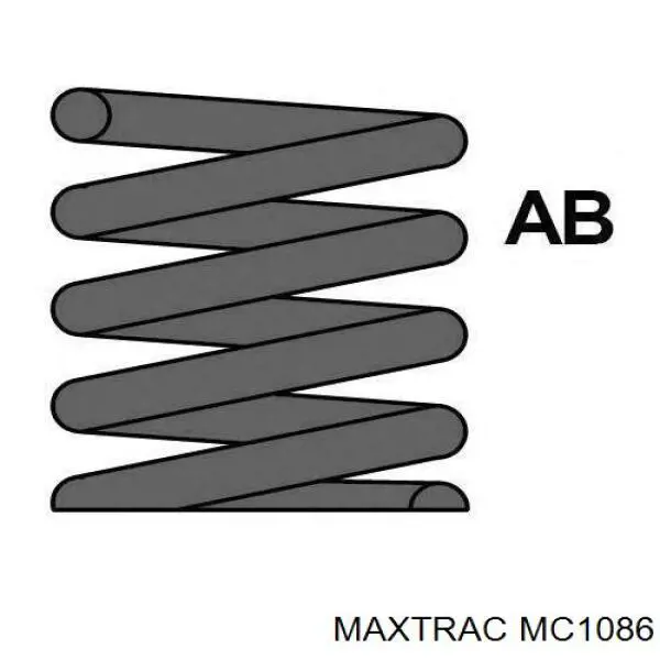 Comprar MC1086 Maxtrac Muelle de eje trasero