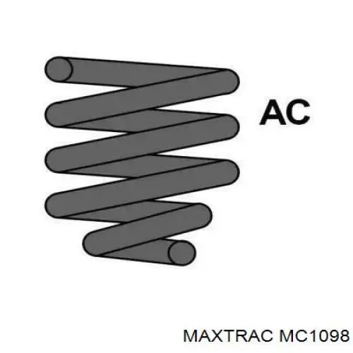 MC1098 Maxtrac muelle de suspensión eje delantero