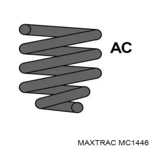 MC1446 Maxtrac muelle de suspensión eje trasero