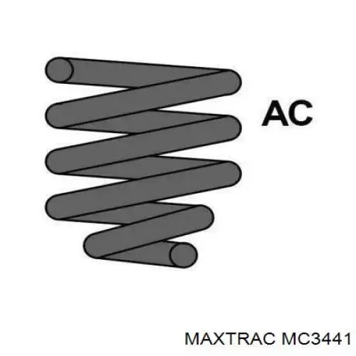 MC3441 Maxtrac muelle de suspensión eje delantero