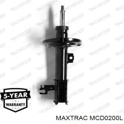 MCD0200L Maxtrac amortiguador delantero izquierdo