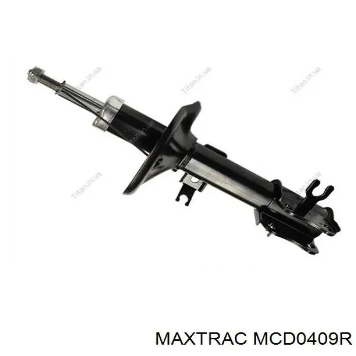MCD0409R Maxtrac amortiguador delantero derecho