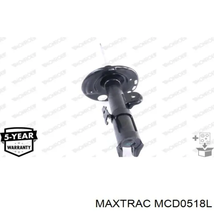 MCD0518L Maxtrac amortiguador delantero izquierdo