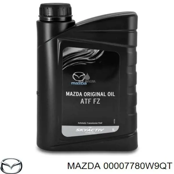 Mazda Rear Differential Oil 80W-90 GL-5 1 L Aceite transmisión (00007780W9QT)