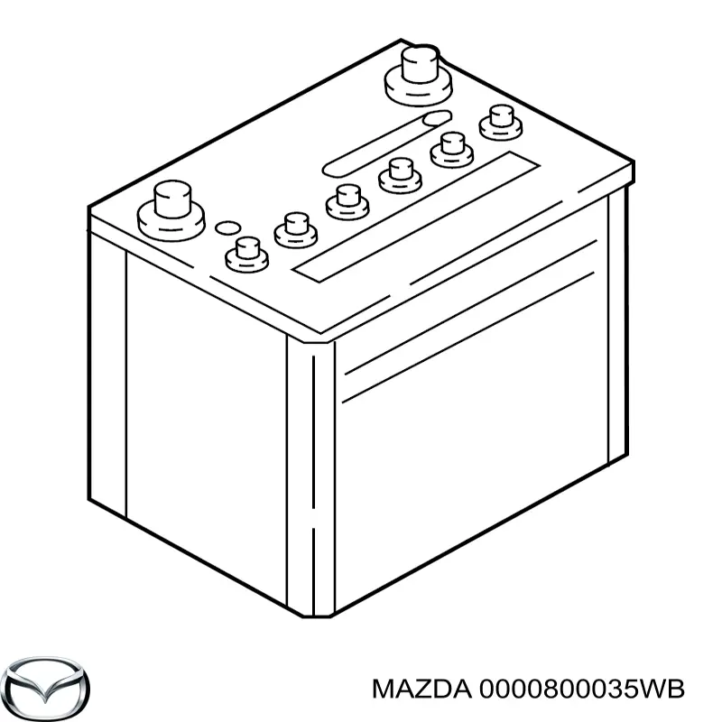 0000800035WB Mazda Batería Start-Stop