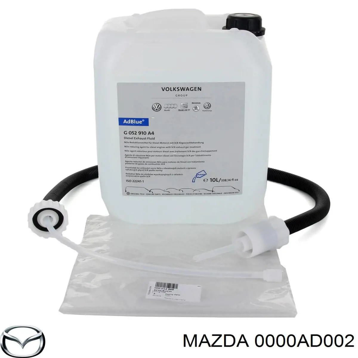 AdBlue, urea Mazda 0000AD002