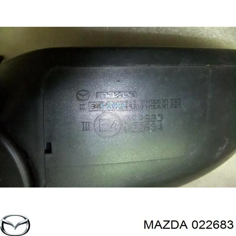 Retrovisor izquierdo Mazda 022683