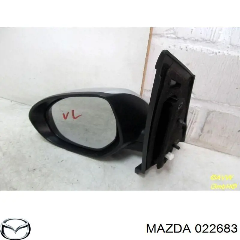 022683 Mazda Espejo retrovisor izquierdo