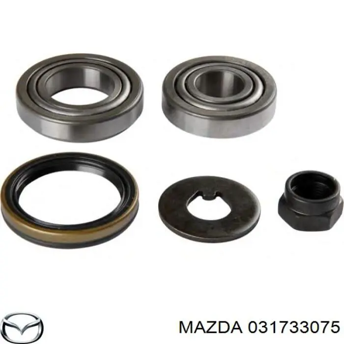  Cojinete exterior de rueda trasera KIA Rio 1
