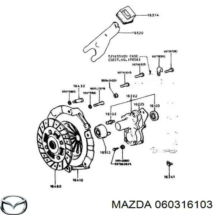 Retén del eje primario de la transmisión M4515 Musashi