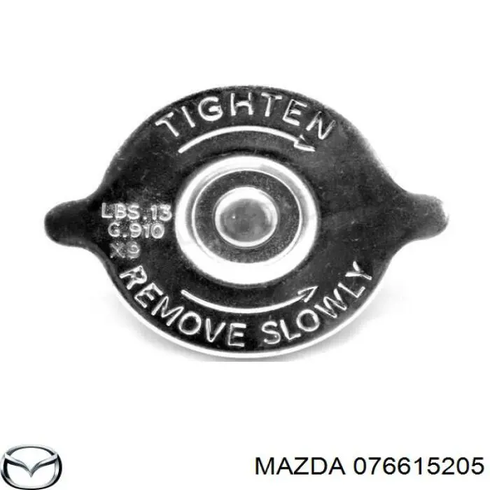 Tapa de radiador Audi 80 82