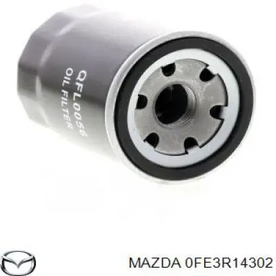 0FE3R14302 Mazda filtro de aceite