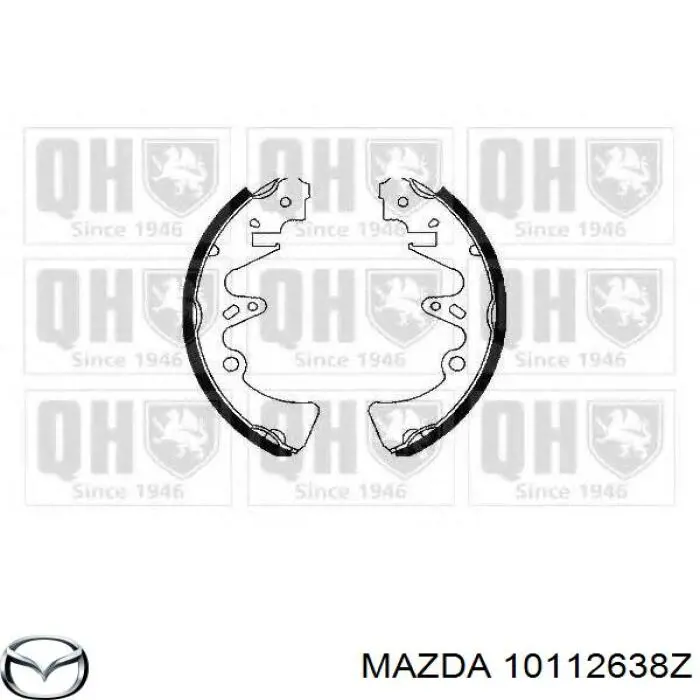 10112638Z Mazda zapatas de frenos de tambor traseras