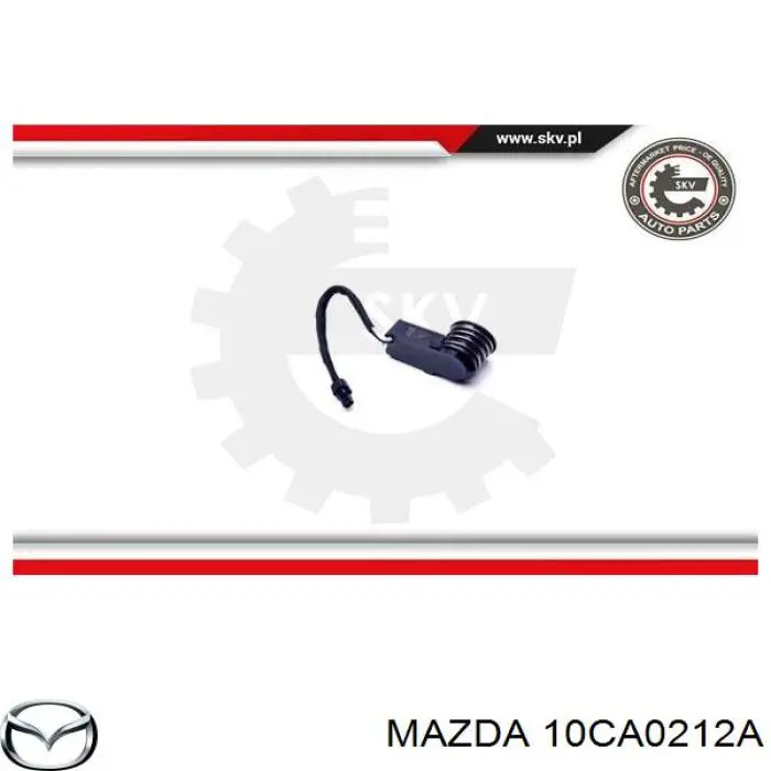 MAZDA 10CA0212A sensor alarma de estacionamiento trasero