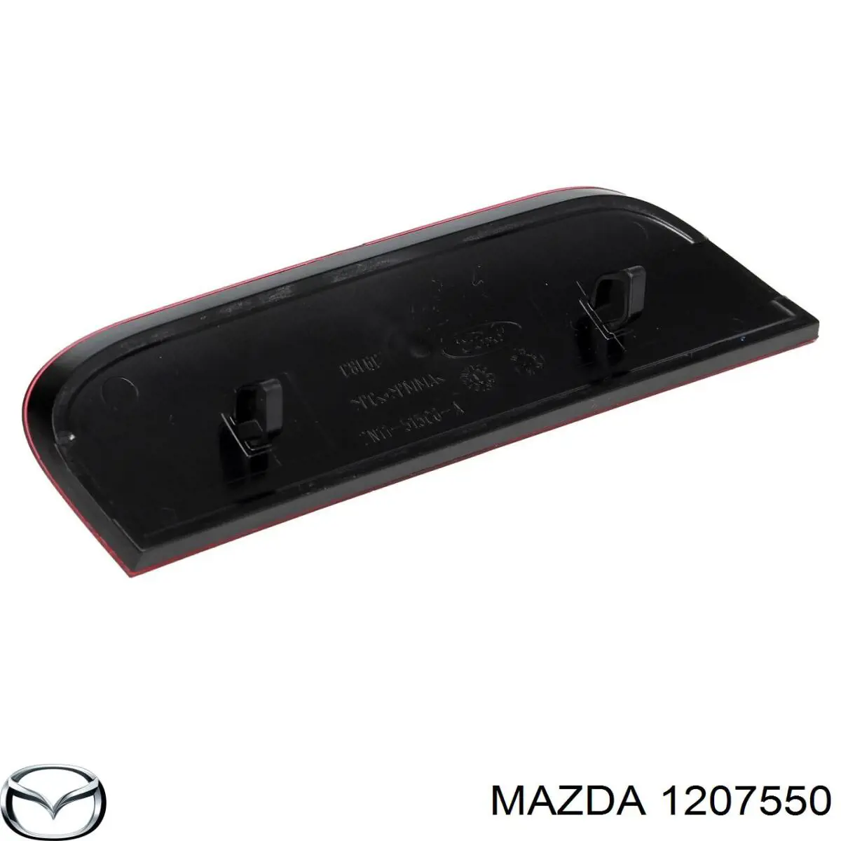 1207550 Mazda reflector, parachoques trasero, izquierdo