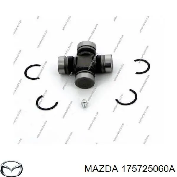 175725060A Mazda cruceta de árbol de cardán trasero