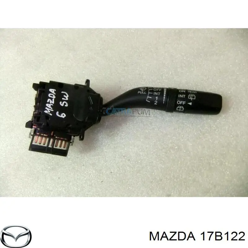 Conmutador derecho de la columna de dirección 17B122 Mazda