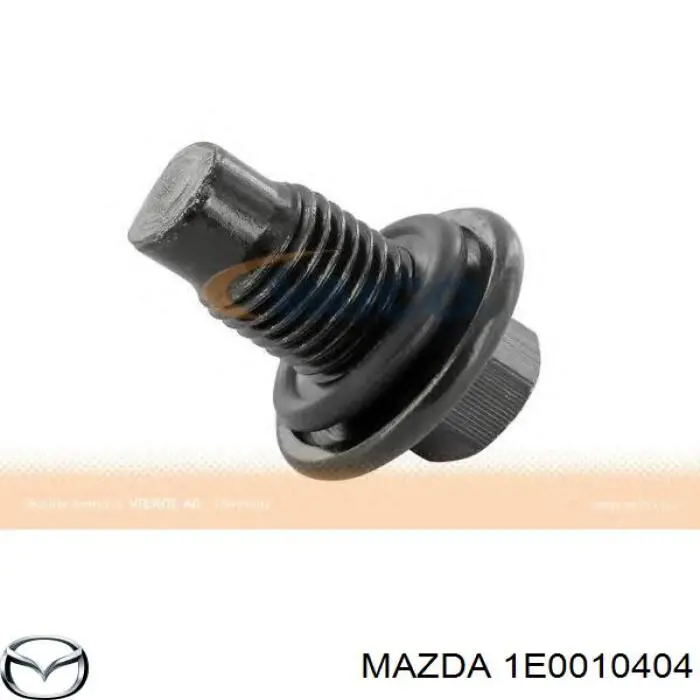 1E0010404 Mazda junta, tapón roscado, colector de aceite