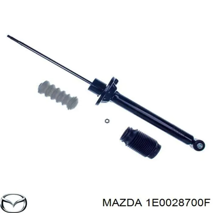 1E0028700F Mazda amortiguador trasero