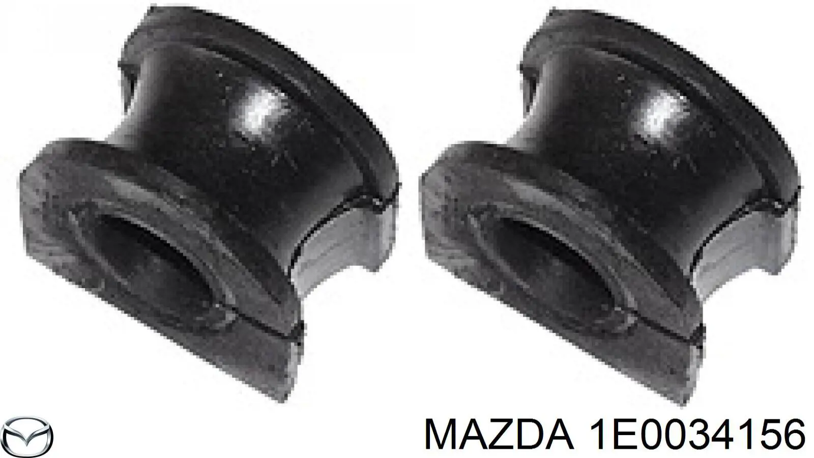 1E0034156 Mazda casquillo de barra estabilizadora delantera