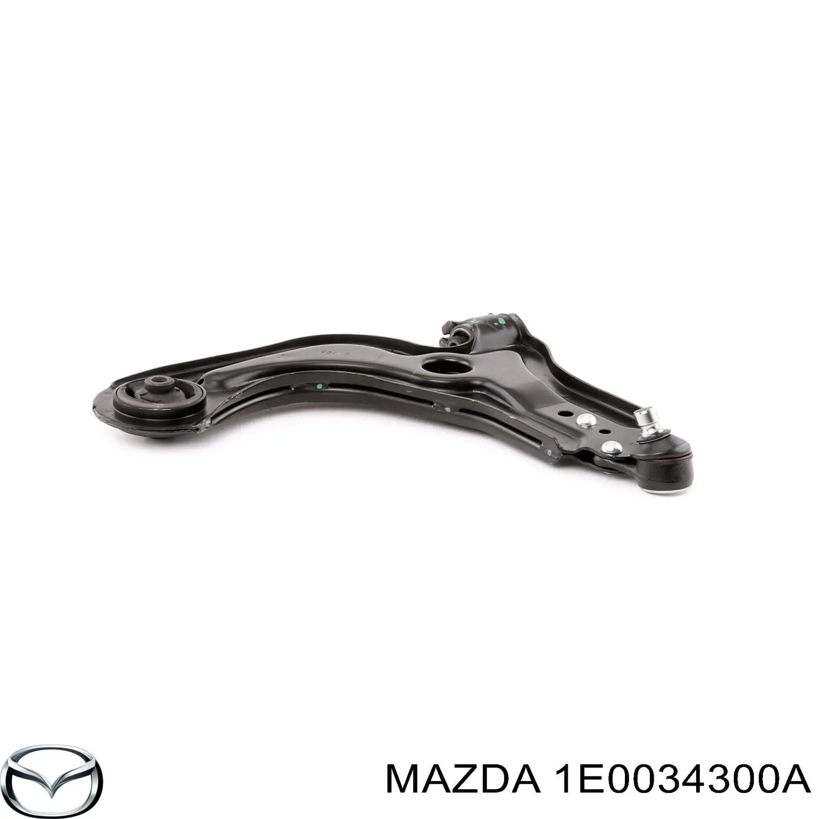 1E0034300A Mazda barra oscilante, suspensión de ruedas delantera, inferior derecha