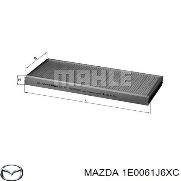 1E0061J6XC Mazda Filtro antipolen