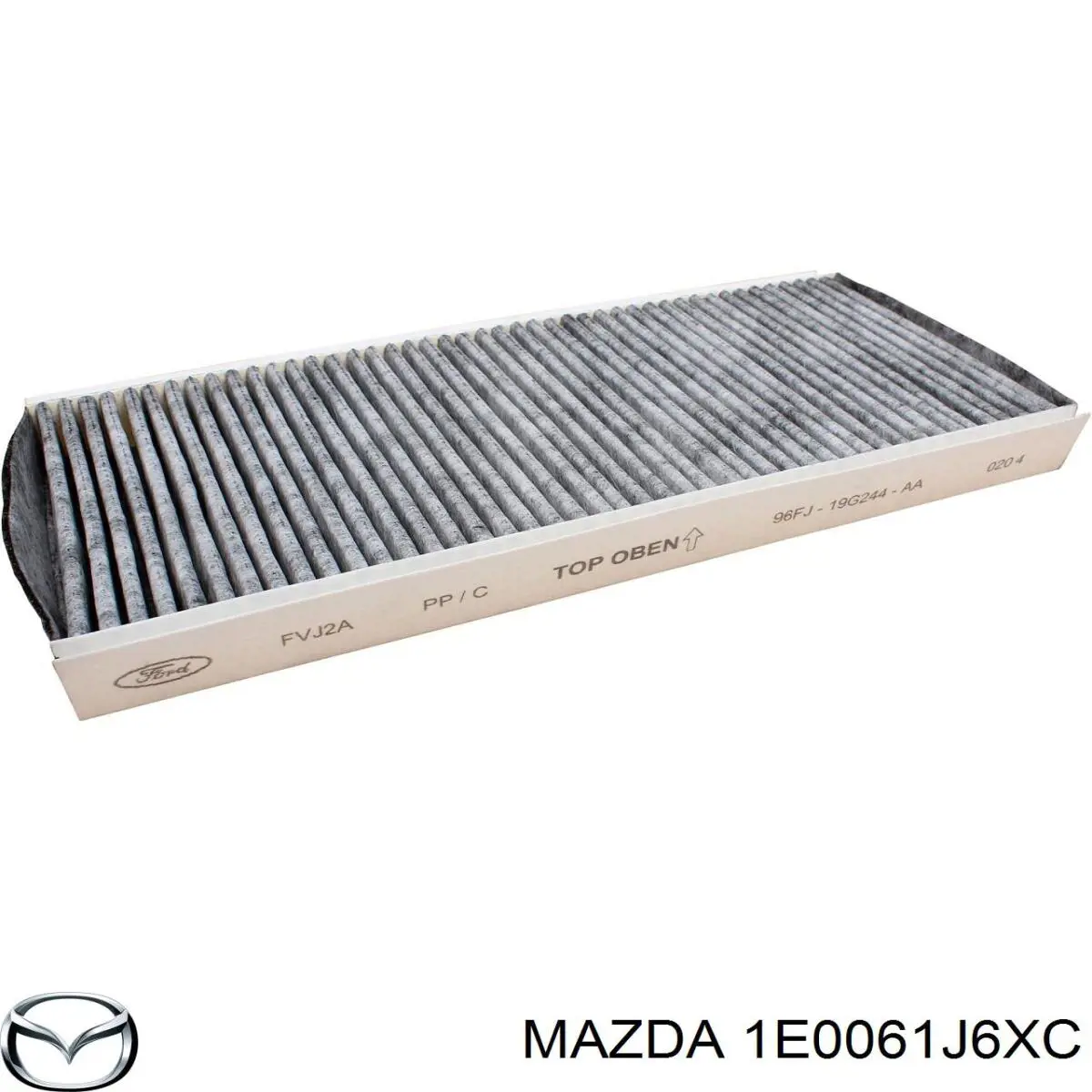 Filtro de habitáculo 1E0061J6XC Mazda