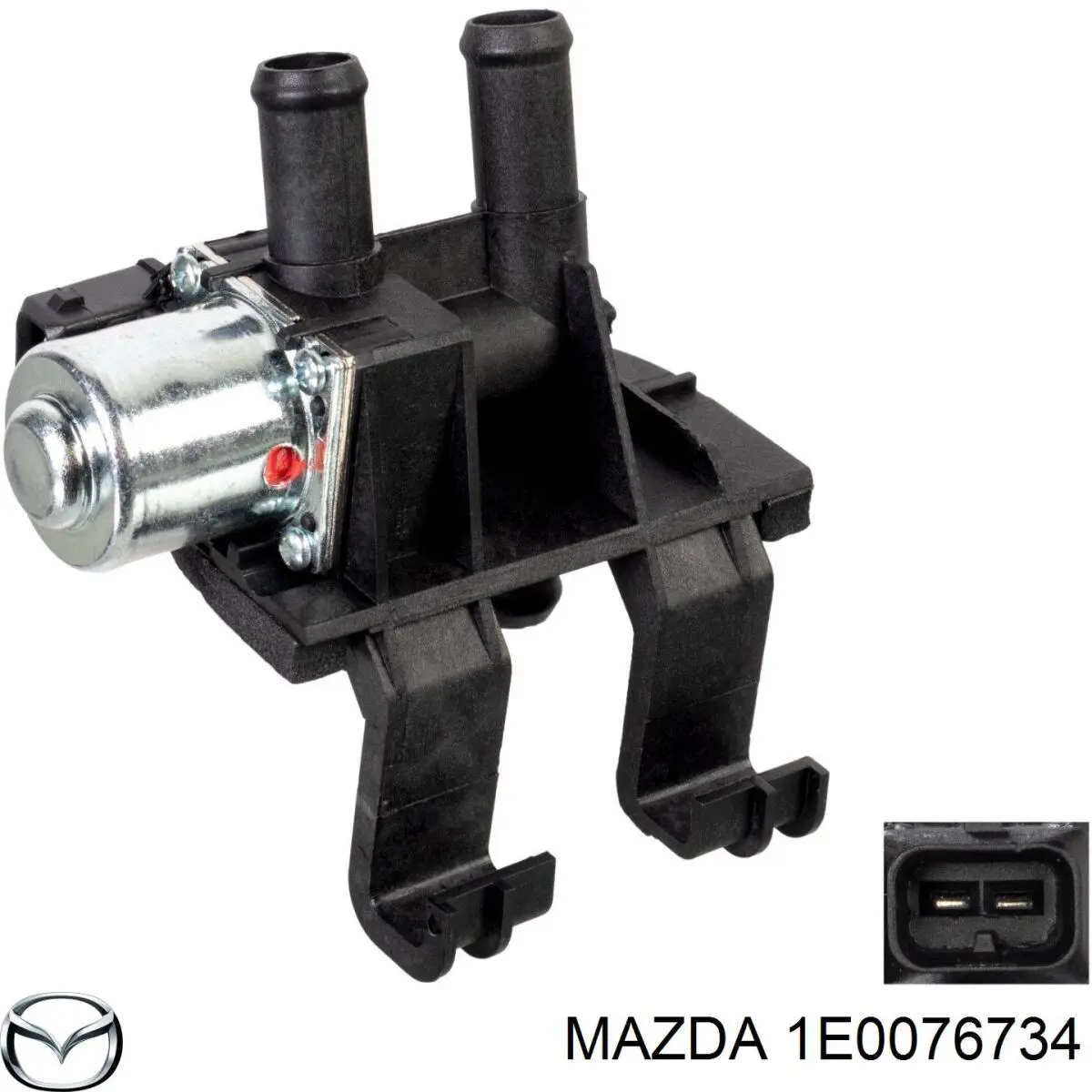 1E00-76-734 Mazda grifo de estufa (calentador)