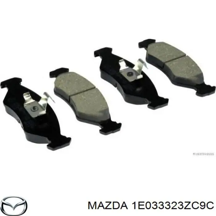 1E033323ZC9C Mazda pastillas de freno delanteras