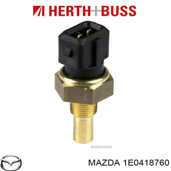 1E0418760 Mazda Sensor temperatura refrigerante
