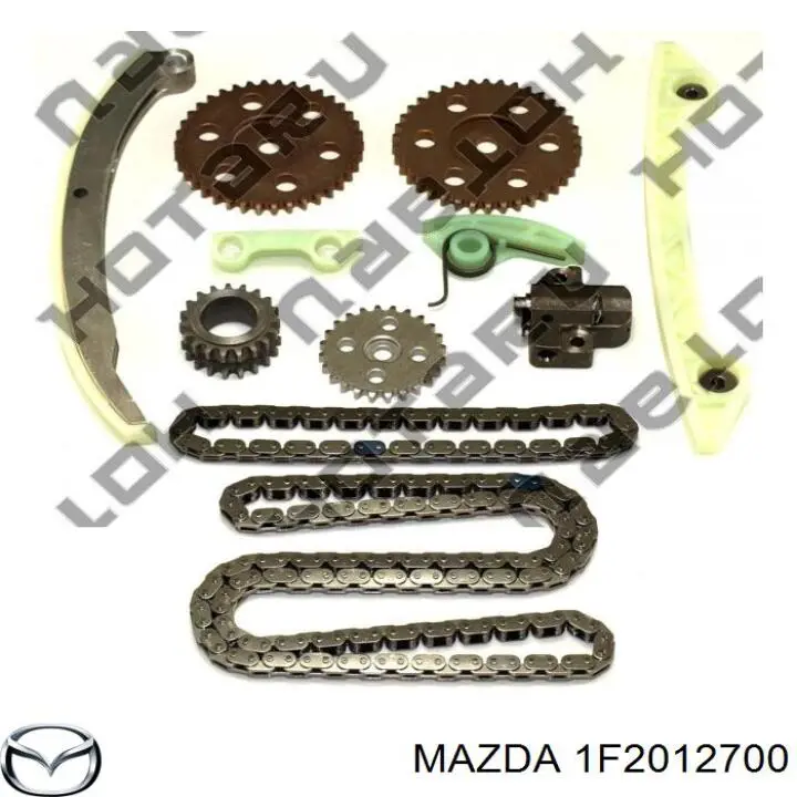 Tensor, cadena de distribución para Mazda 3 (BK12)