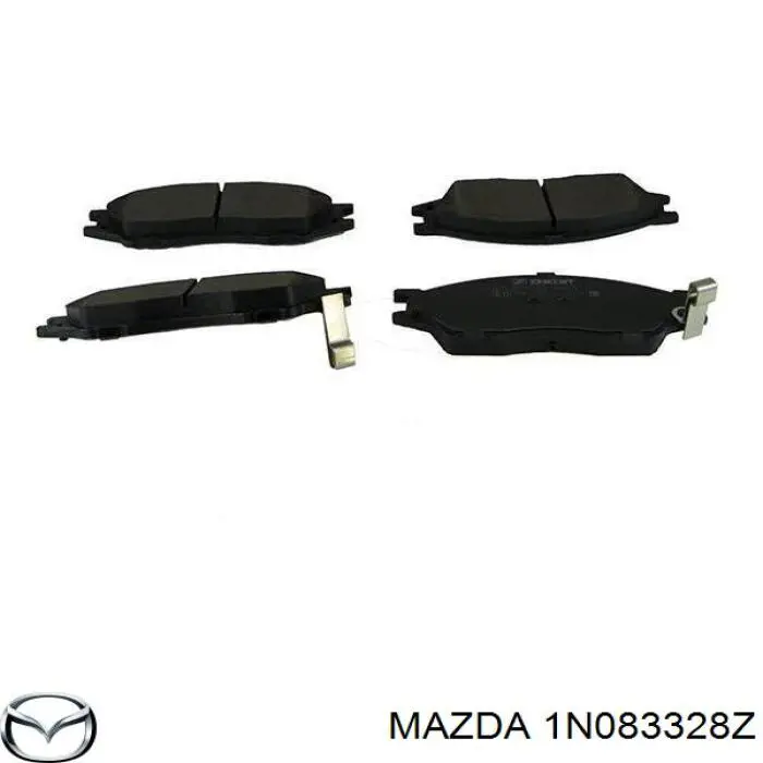 1N083328Z Mazda pastillas de freno delanteras