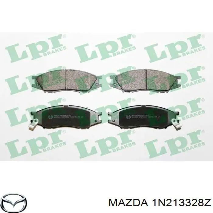 1N213328Z Mazda pastillas de freno delanteras