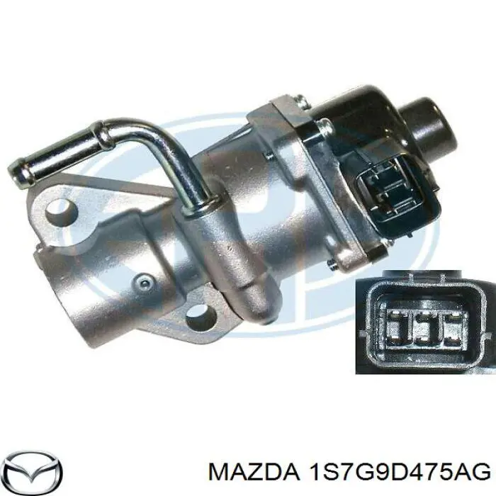 1S7G9D475AG Mazda egr