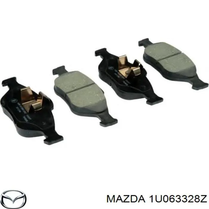 Pastillas de freno delanteras Mazda 323 BA