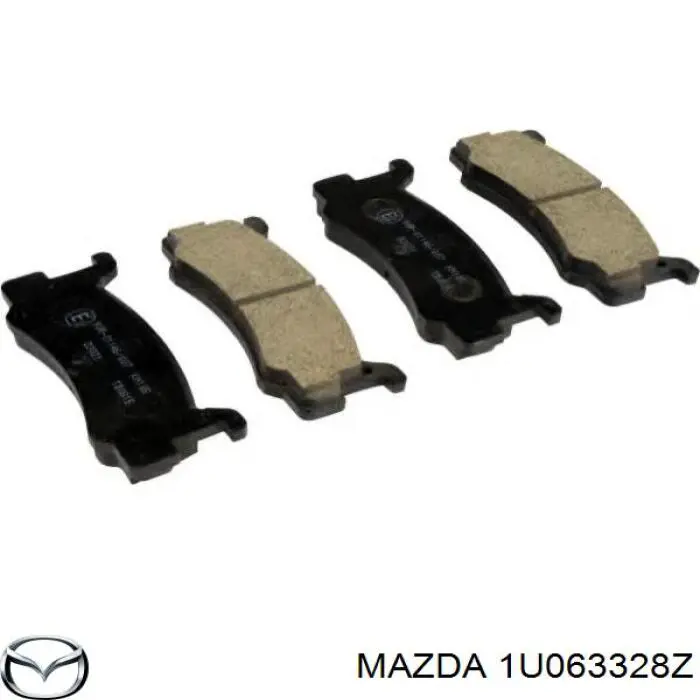 Pastillas de freno delanteras Mazda 323 BA
