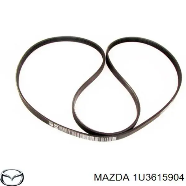 1U3615904 Mazda correa trapezoidal