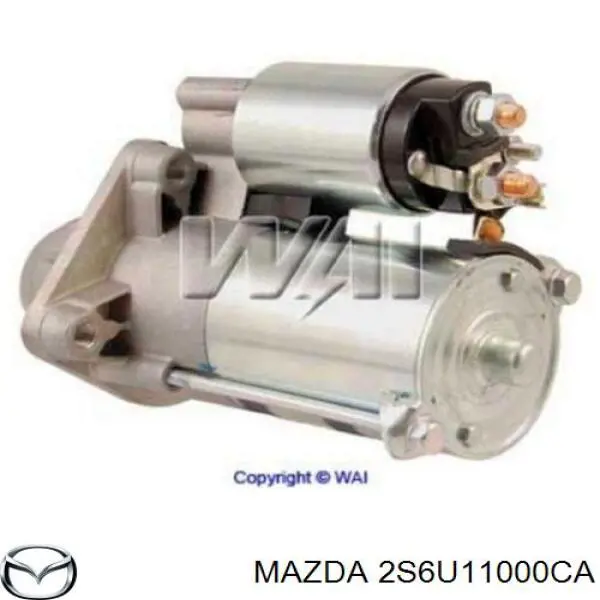 2S6U11000CA Mazda motor de arranque