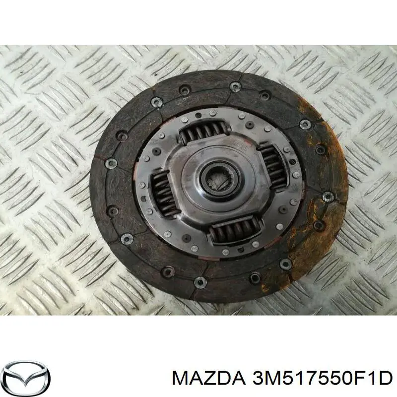 3M517550F1D Mazda disco de embrague