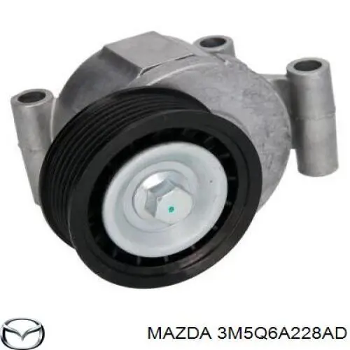 3M5Q6A228AD Mazda tensor de correa poli v