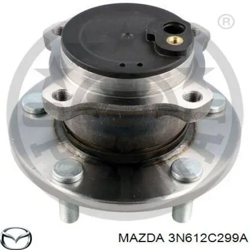Buje de rueda Mazda 3N612C299A precio, desde 60,98 EUR
