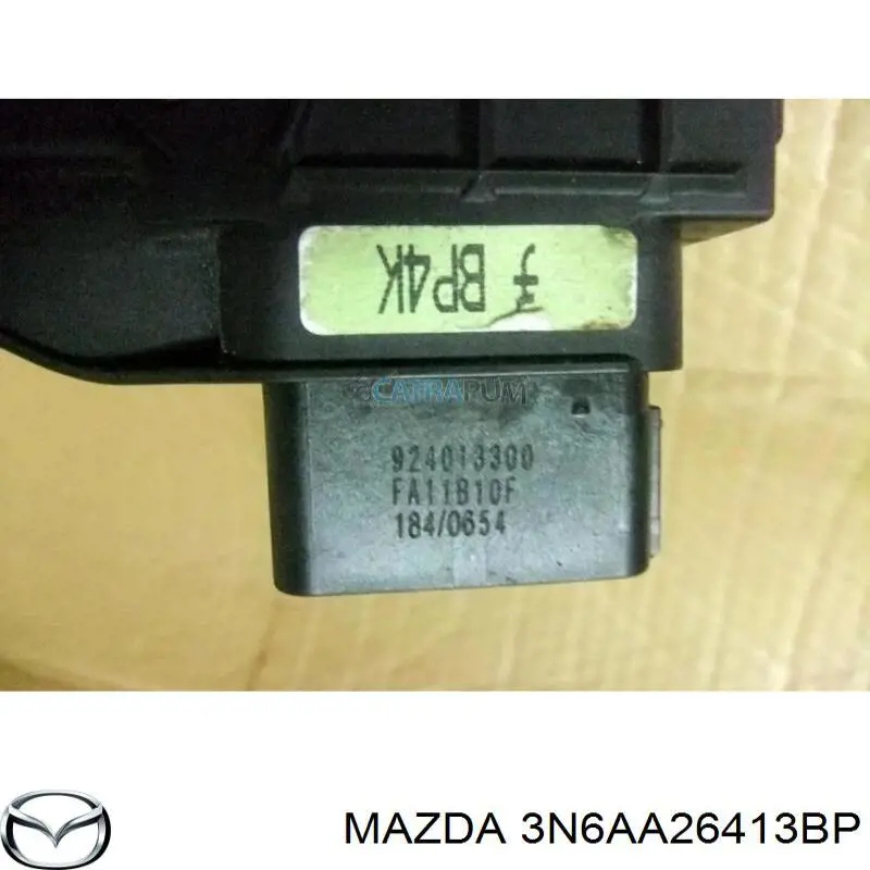 3N6AA26413BP Mazda Cerradura de puerta trasera izquierda