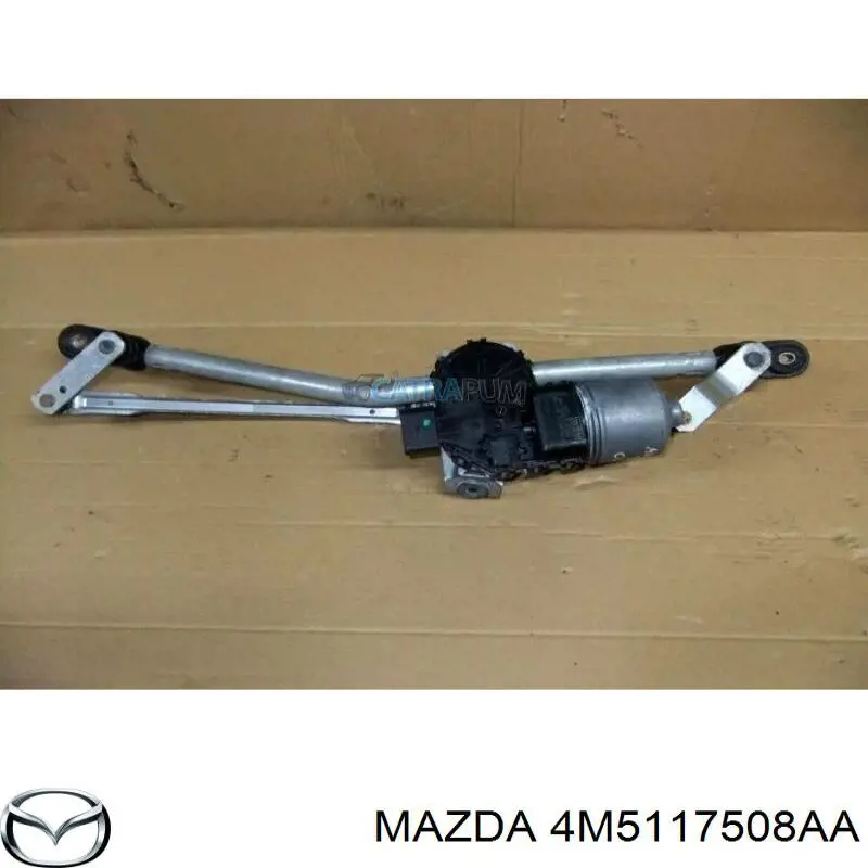 Motor limpiaparabrisas 4M5117508AA Mazda