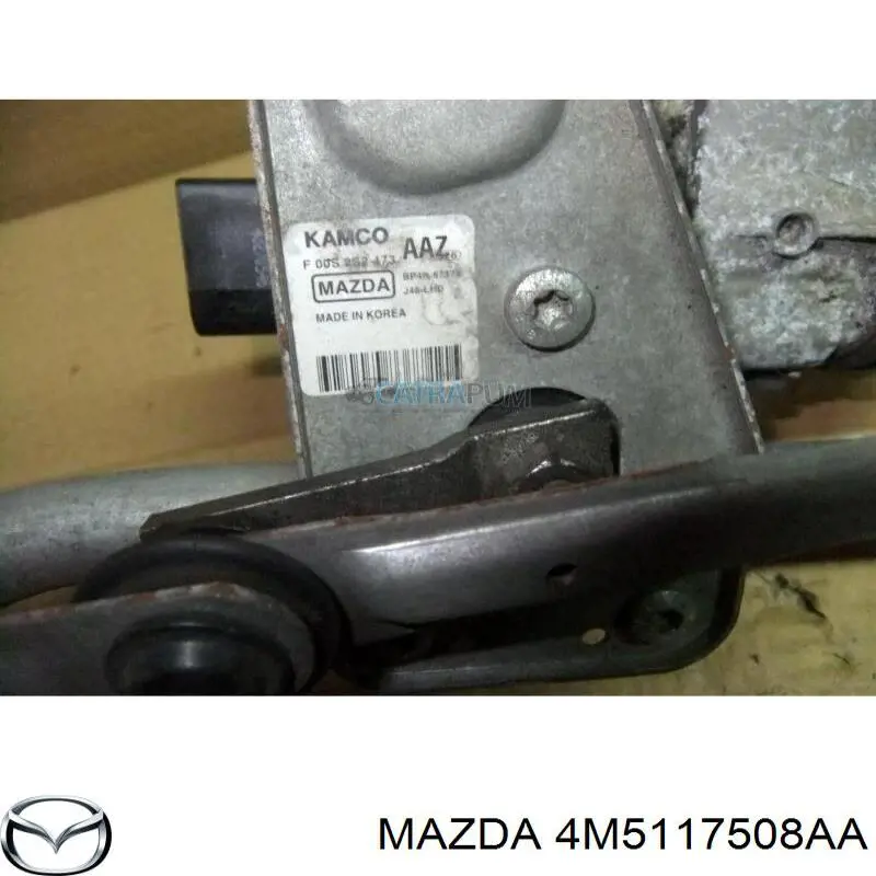 4M5117508AA Mazda motor del limpiaparabrisas del parabrisas