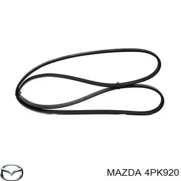 4PK920 Mazda correa trapezoidal