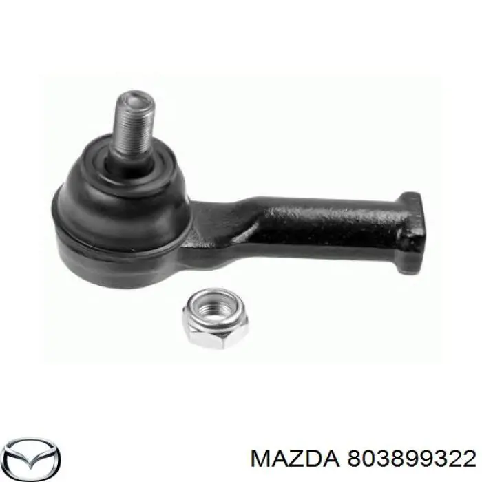 Rótula barra de acoplamiento interior para Mazda 818 